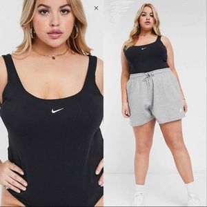 Nike Plus black scoop neck body suit Sz. 2X•NWOT!